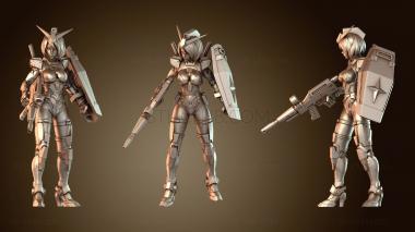 3D модель Подразделение ASHUNA STRIKER (STL)
