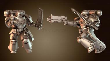 3D модель Ударный оперативник (STL)