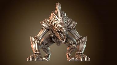 3D модель Боевые пехотинцы (STL)