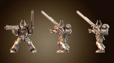 3D модель Морские бойцы (STL)
