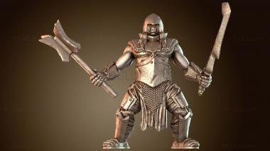 3D модель Орк-берсерк Отряд B (STL)