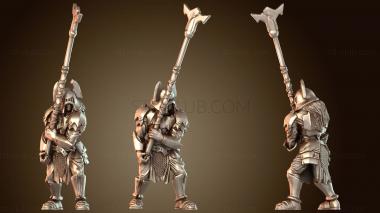 3D модель Орк-копейщик Отряд C (STL)