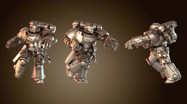 3D модель Сержант (штурмовой) (STL)