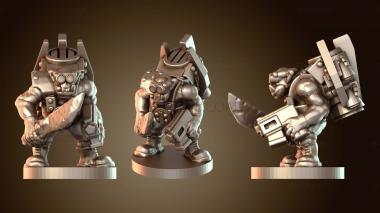 3D модель Орки-штурмовики, вариация 1 (STL)