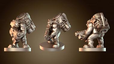 3D модель Орки-штурмовики подтип B (STL)