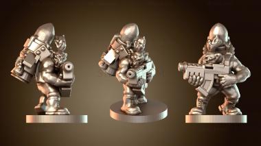 3D модель Assault Troop Ork Stormboys z (STL)