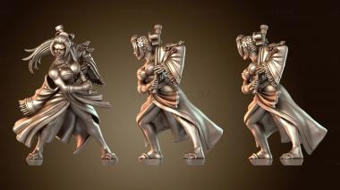 3D модель Асука Гейша Убийца (STL)