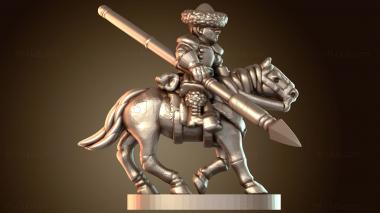 3D модель Кавалерийский отряд Аттиланских всадников (STL)