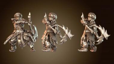 3D модель Август Фэнтези Воин (STL)