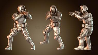 3D модель Оперативники Бюро Оперативников альт (STL)