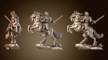 3D модель Великий магистр герцогской гвардии Авернии Маэстр Топор (STL)
