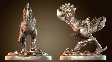 3D модель Пернатый хищник (STL)