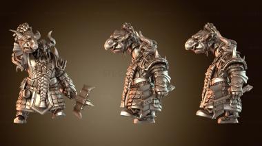 3D модель Шлем вождя топора (STL)