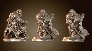 3D модель Орк с топором (STL)
