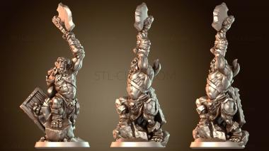 3D модель Орк-топорщик (STL)
