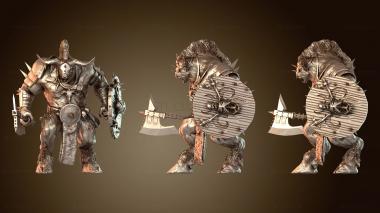 3D модель Щит-топор (STL)