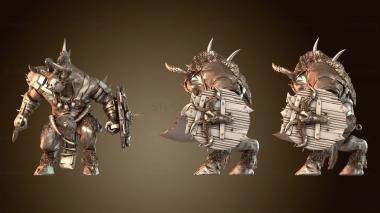 3D модель Axe Shield alt (STL)