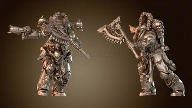3D модель Воин Топора Один (STL)