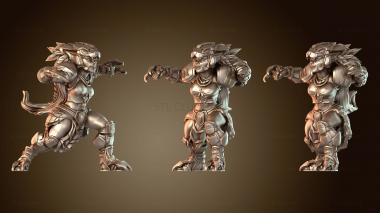 3D модель Блокировщик в стиле ацтеков (STL)
