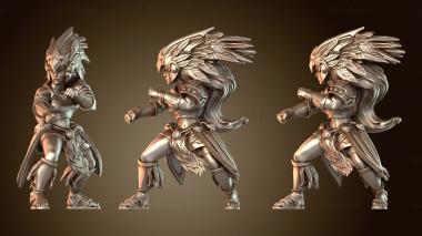 3D модель Ацтекский стиль Лиомен c (STL)