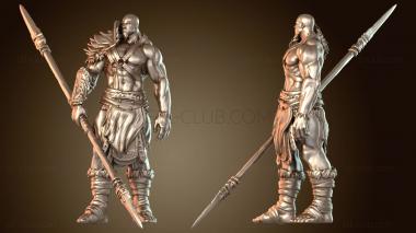 3D модель Варварское копье (STL)
