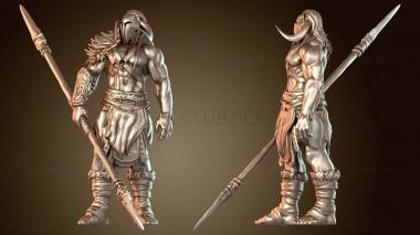 3D модель Варварское Копье альт (STL)