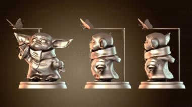 3D модель Малыш Йода Звездные войны (STL)
