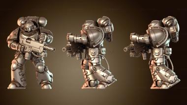 3D модель Назад Глава (STL)