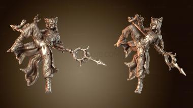 3D модель Баканеко Альтер (STL)