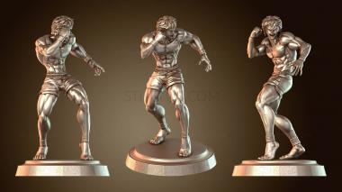3D модель Баки Ханма Л (STL)