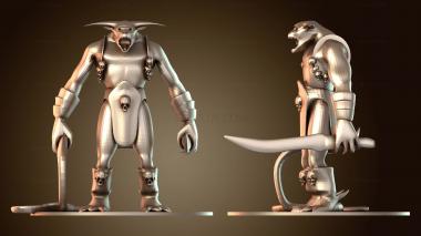 3D модель Балор-дуэлянт (STL)
