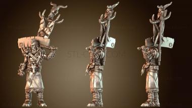 3D модель Бандитский капитан А (STL)