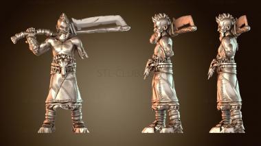 3D модель Бандит Капитан Баннер альт (STL)