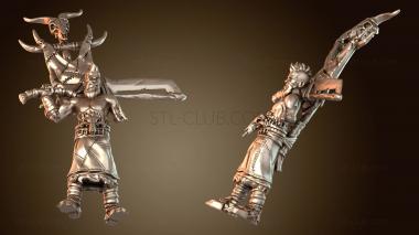 3D модель Элитный капитан бандитов (STL)