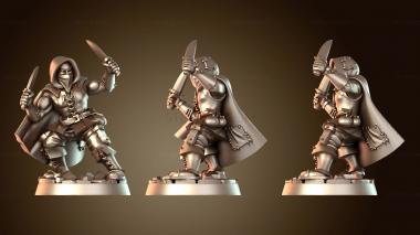 3D модель Бандитские человеческие кинжалы Нет (STL)