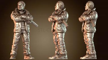 3D модель Лидер банды грабителей банков Роддигер (STL)