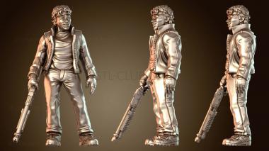 3D модель Член банды грабителей банков Дики Ло (STL)