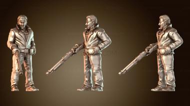 3D модель Член банды грабителей банков Янус Дельфахардо (STL)