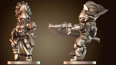3D модель Banshee Warriors Female j (STL)
