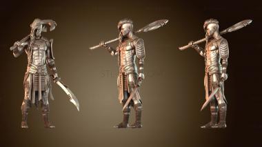 3D модель Могучий варвар (STL)