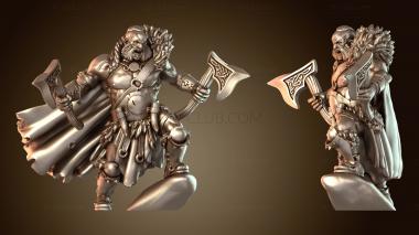 3D модель Варвар-кочевник (STL)