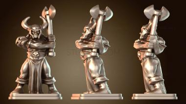 3D модель Варварский бронированный вариант (STL)