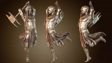 3D модель Варвар-дикарь (STL)