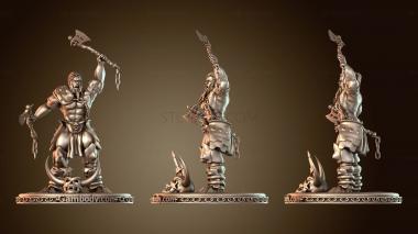 3D модель Варвар с (STL)