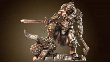 3D модель Варварский двойной топор (STL)