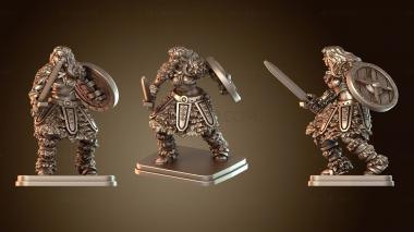 3D модель Фигура варвара (STL)