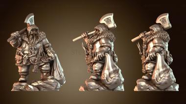 3D модель Варвар на Виверне (STL)