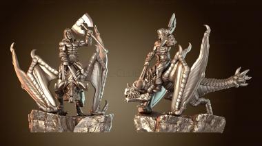 3D модель Атака игрока-варвара (STL)