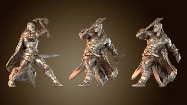 3D модель Варварский бег (STL)