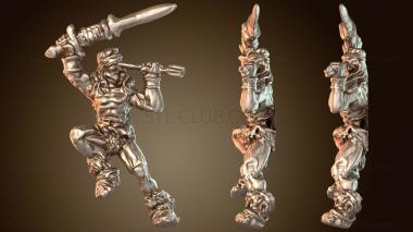 3D модель Варварское положение (STL)